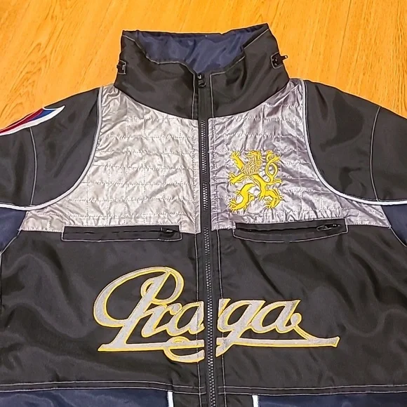 Praga Blue Medium Racing Jacket - Picture 3 of 5